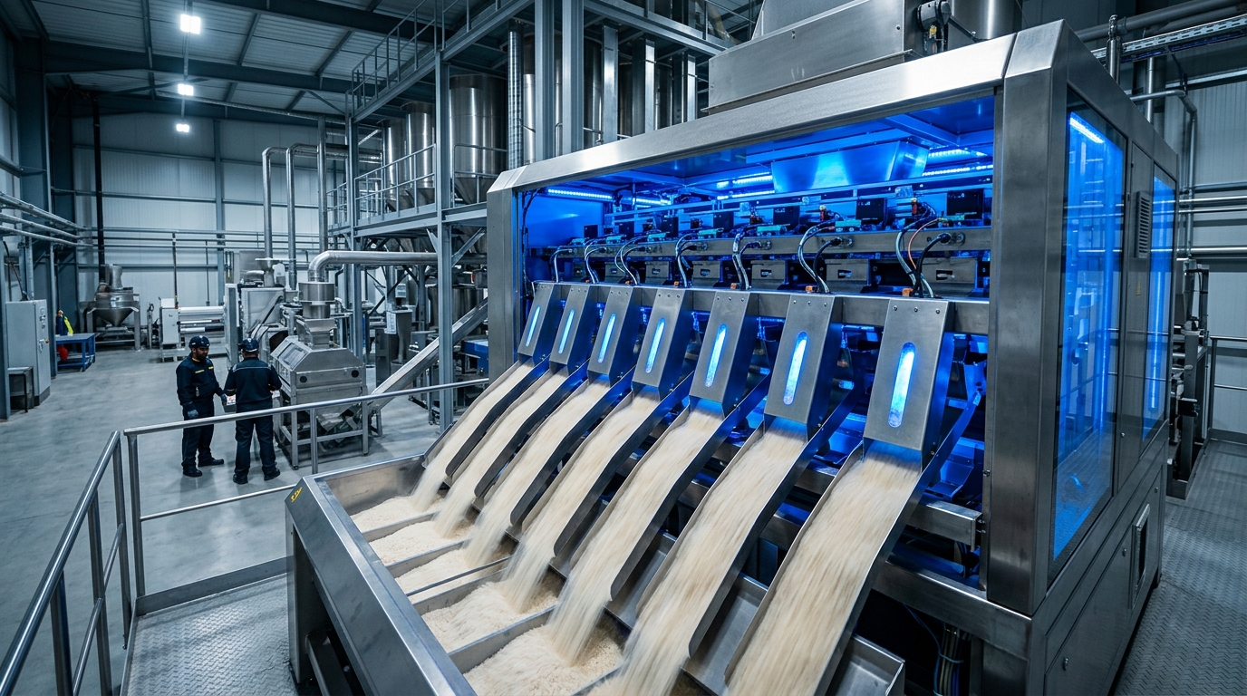How Optical Sorting Works: The Technology Behind Cleaner Rice